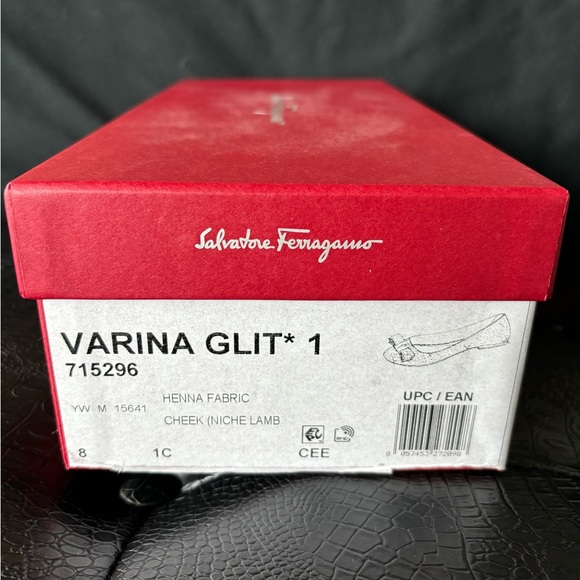 Ferragamo Varina glitter flats - Picture 2 of 7